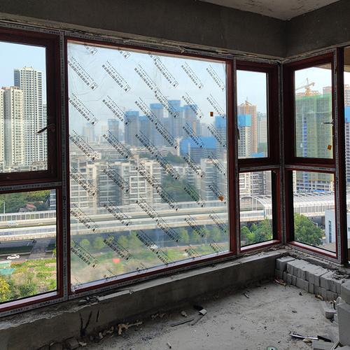武汉85断桥铝门窗铝合金平开窗落地窗封阳台轻奢风钢化玻璃窗户